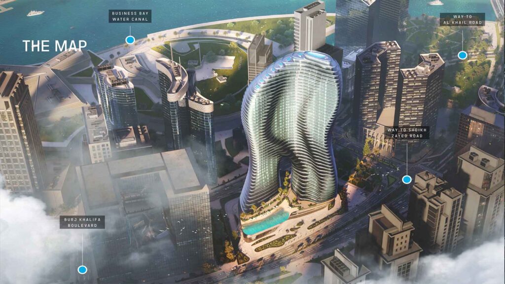 Binghatti Bugatti Residences Penthouse Business Bay, Dubai