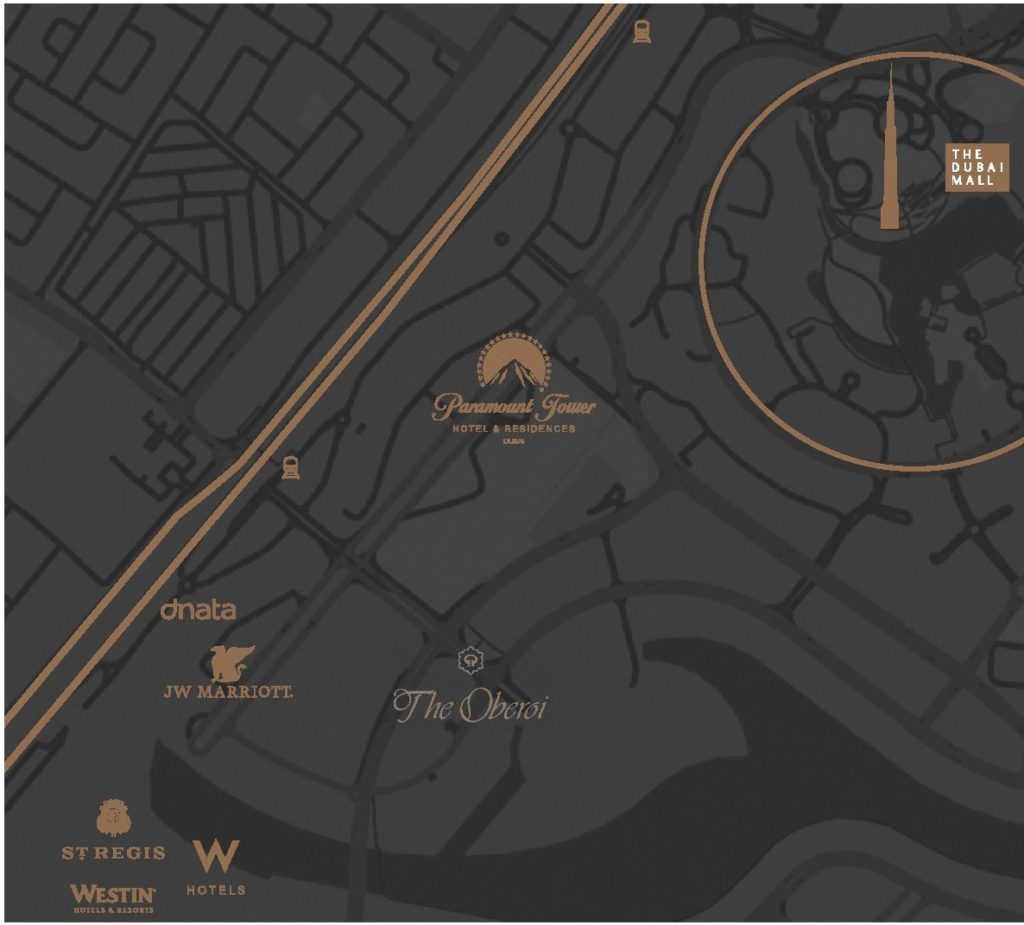 damac parmount tower location