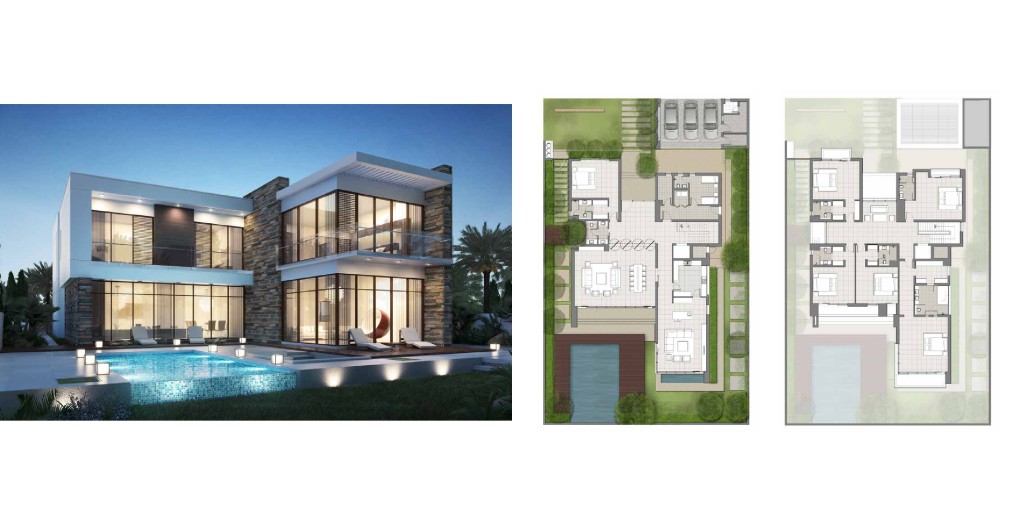 Akoya By Damac Villas floor Plan