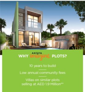 Read more about the article Akoya Oxygen Imagine Plots in Dubailand Community