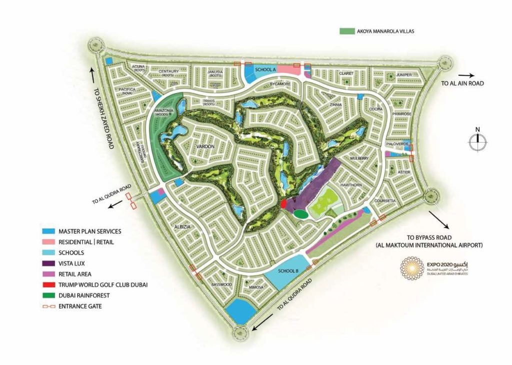 akoya manarolamaster plan