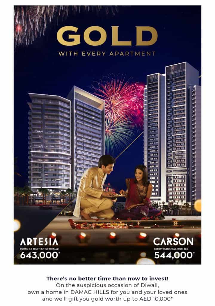 Diwali damac Gold Offer