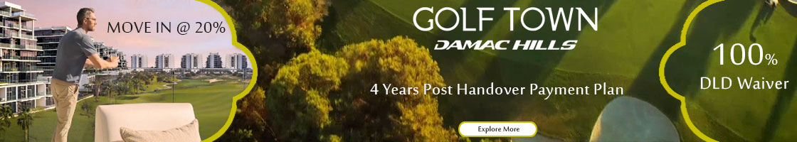 golf town damac hills post handover payment plan dubai