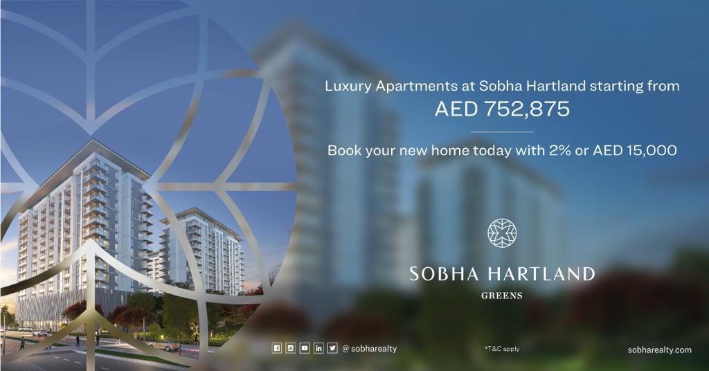 Sobha hartland apartments creek vista new launch offers