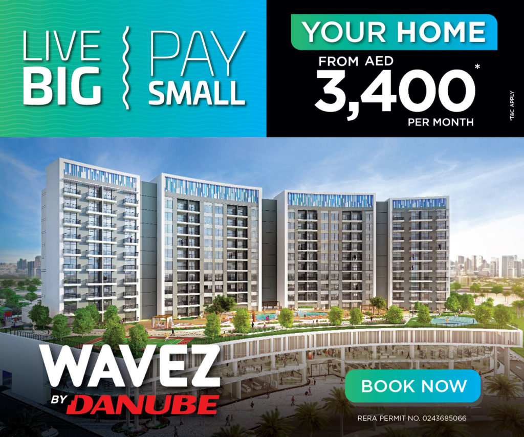 wavez by danube, homes in dubai with rental income