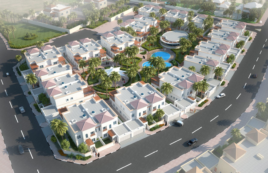 Dubai Al Barsha villas for sale