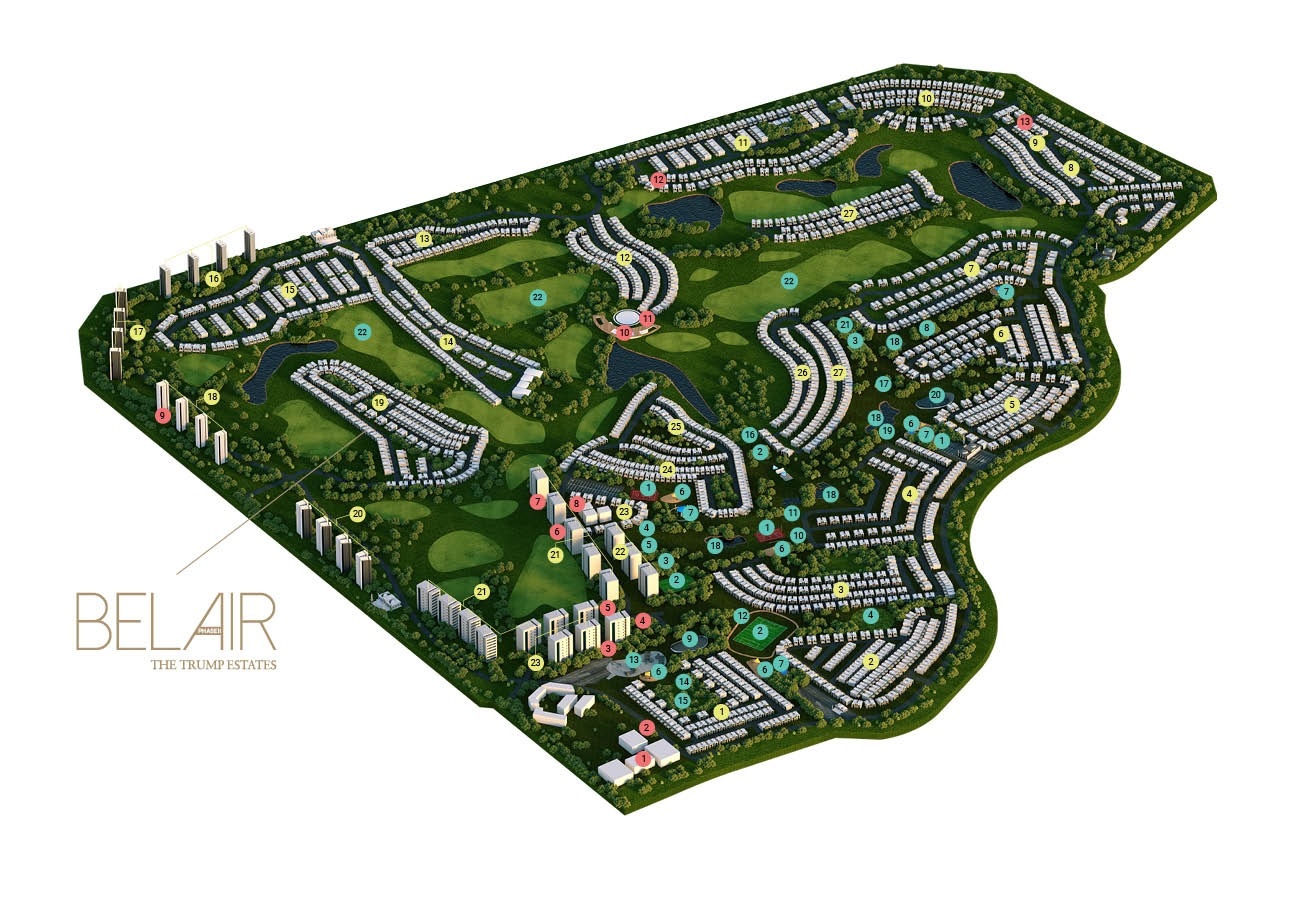 damac hills villas master plan