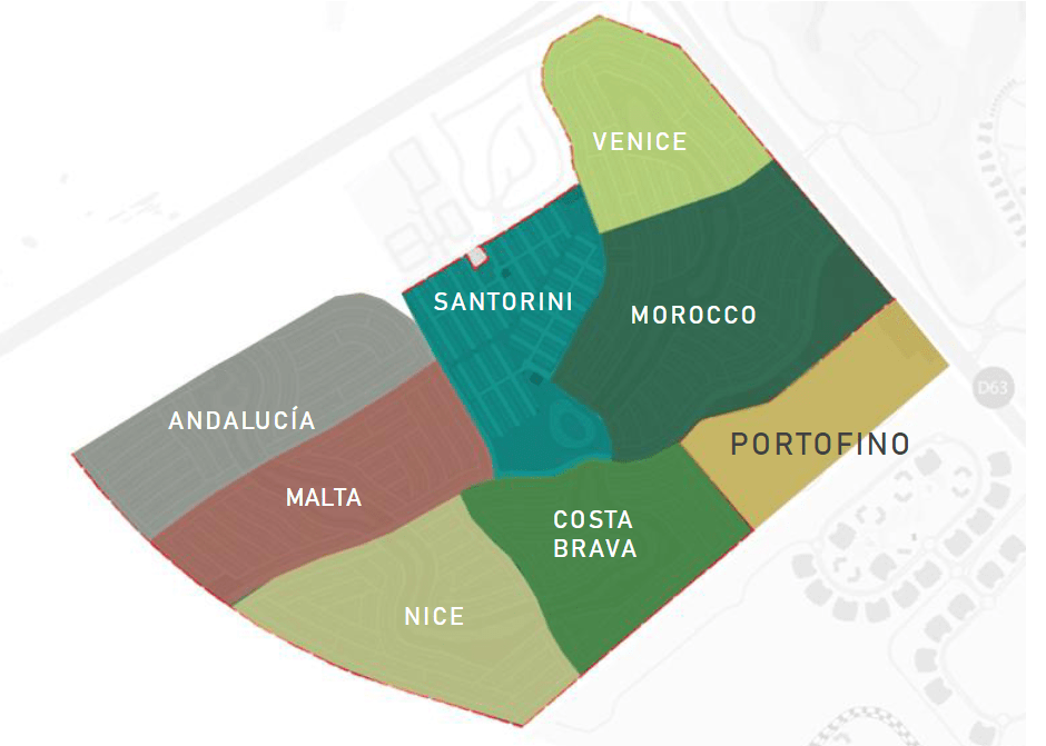 damac lagoons clusters