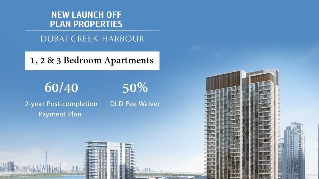 new launch off-plan properties in Dubai