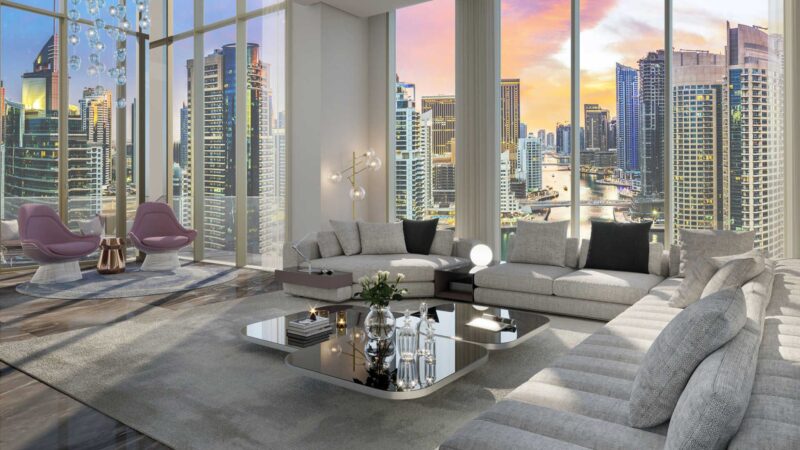 Image showcasing Lakefront 5BR Penthouse | Marina Views - Apartments for Rent in ...